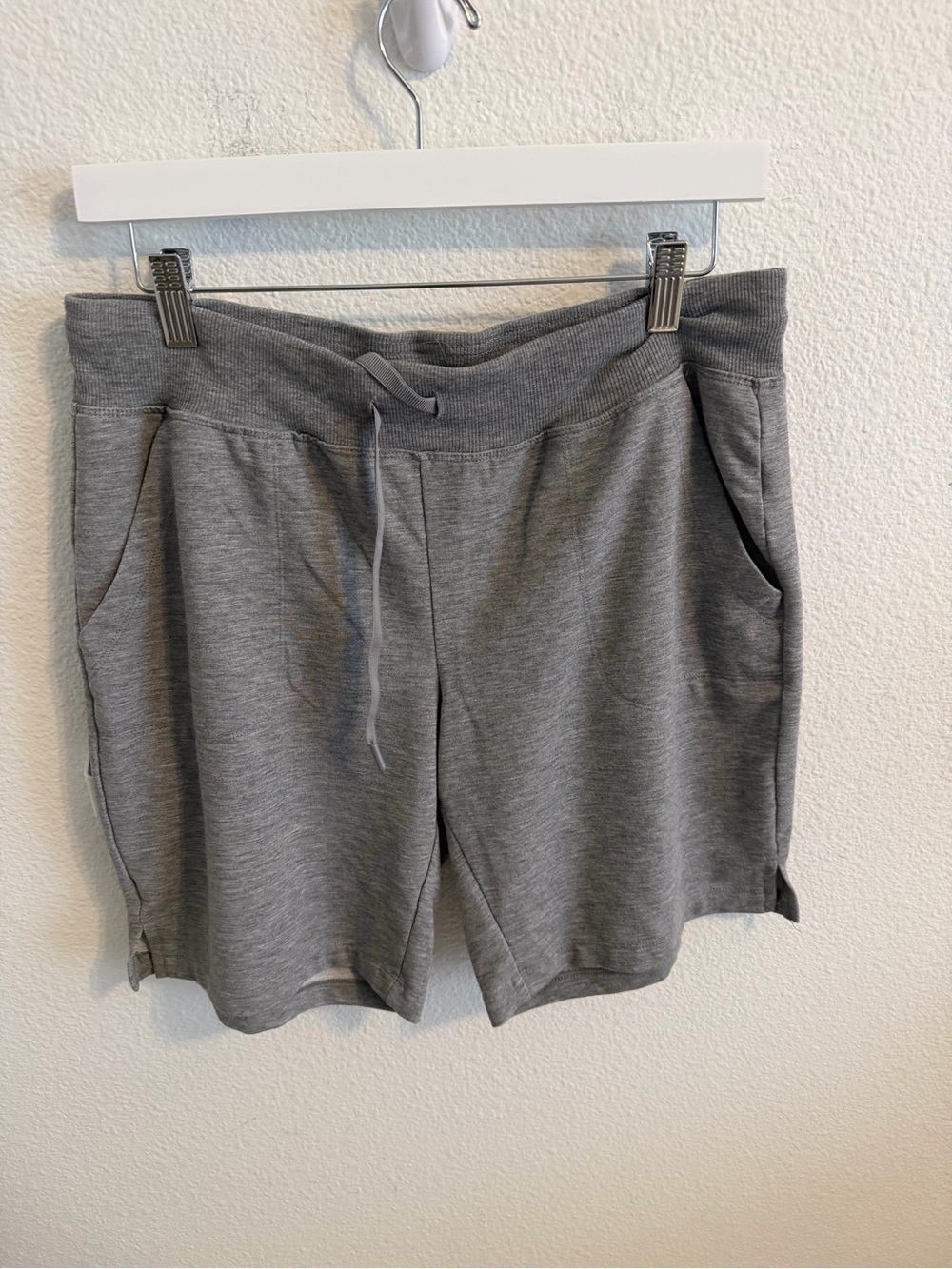 Athletic Works Gray Drawstring Athletic Shorts